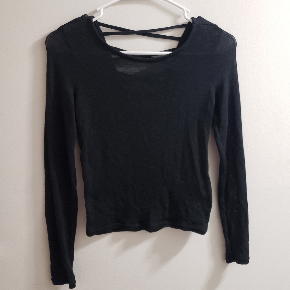 Black Long Sleeve Sweater